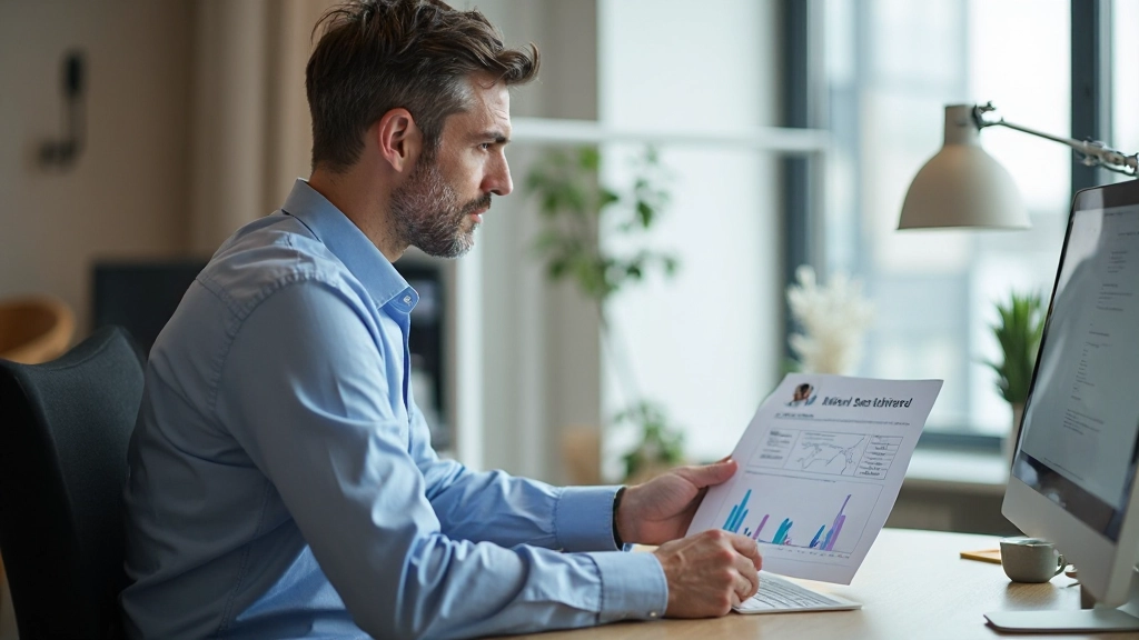 Målgruppsanalys med målgrupp-personas och statistik på skrivbord