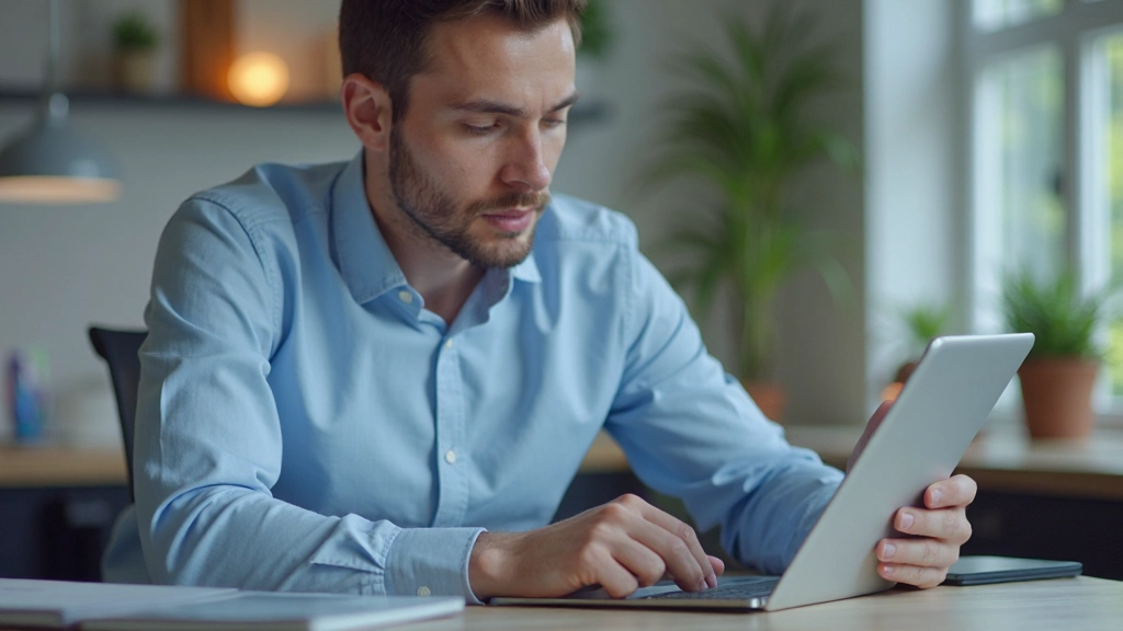 Digital marknadsföring koncept visualiserad med datorskärm och grafik