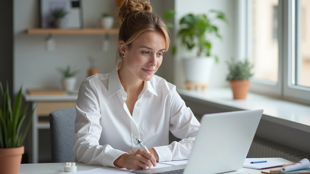 Social media strategi planering på whiteboard med ikoner och tankar
